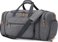 Gonex Canvas Duffle Bag 60L Travel Duffel Overnight Weekend Bag by Gonex