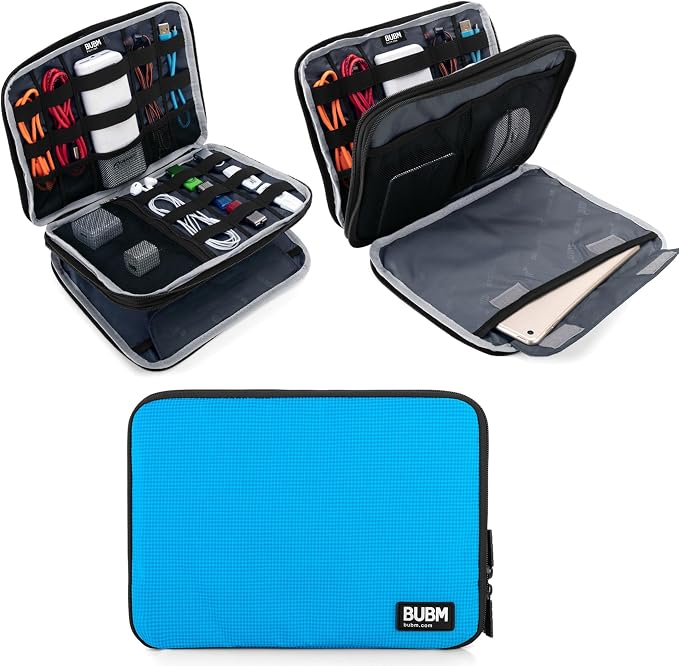 BUBM Double Layer Electronics Organizer/Travel Gadget Bag by BUBM