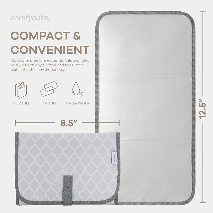 Comfy Cubs Baby Changing Pad Compact Size - Image 3