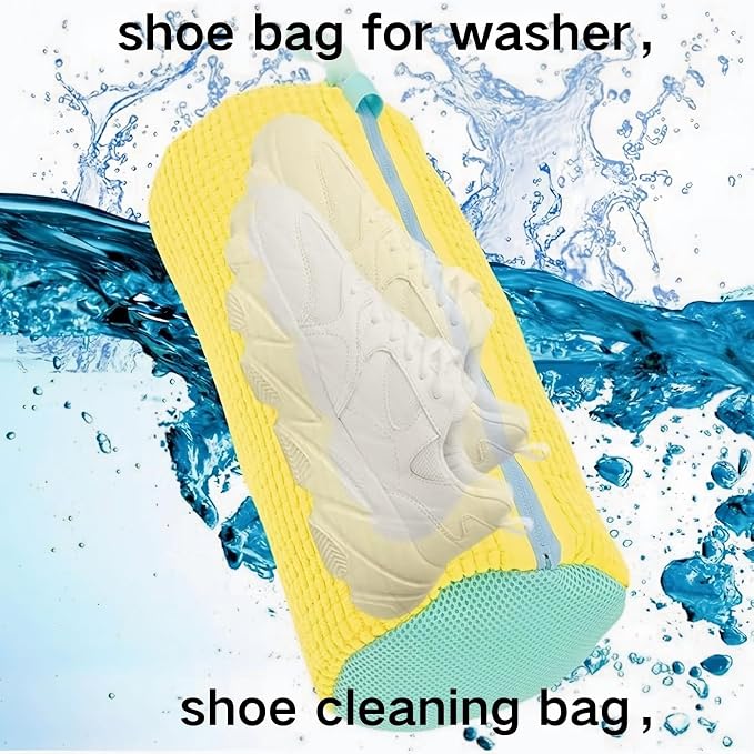 Shoe Cleaning Bag, Washing Machine Shoe Bag, Reusable Sneaker Cleaning Bag - Image 2