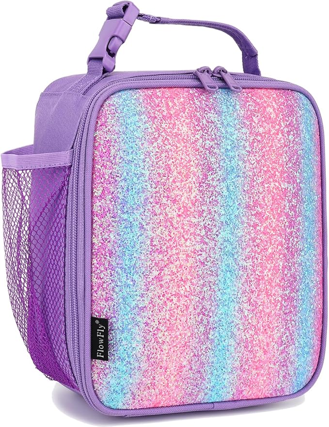 FlowFly Lunch box Insulated Soft Bag Mini Cooler Back to School Thermal Meal by FlowFly