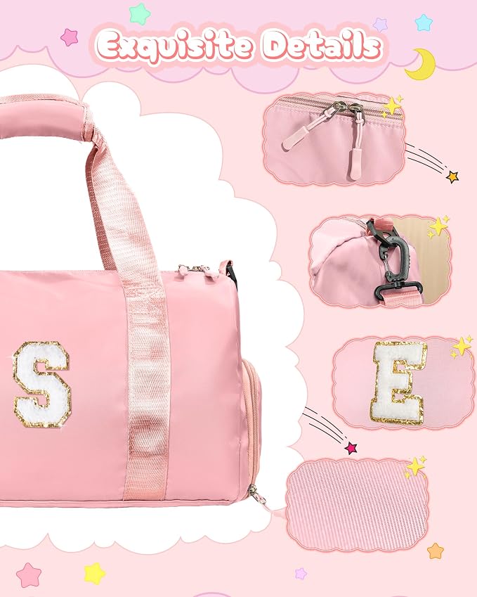 Cute Preppy Gifts for Girls-Girl Gym Bag - Image 4