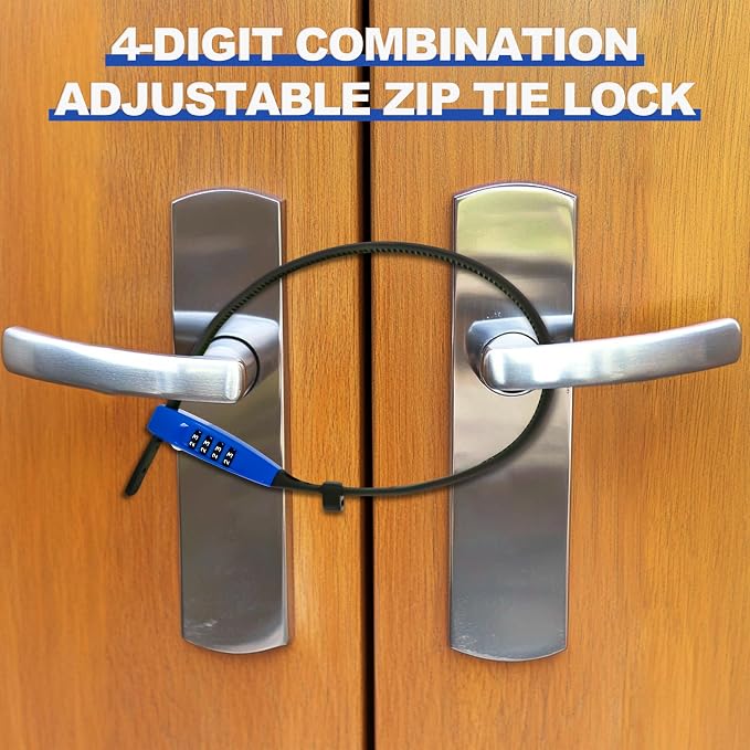 OKG 4-Digit Combination Zip Tie Lock - Image 8