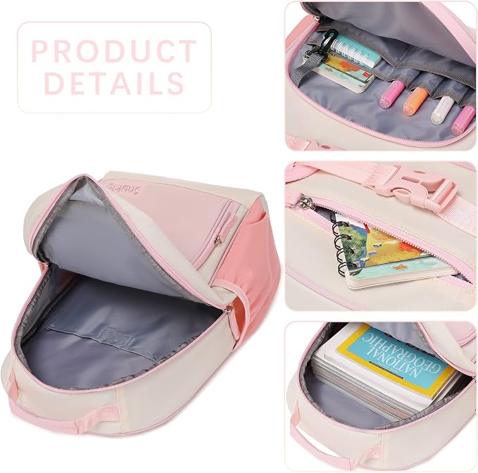 Lightweight Small Backpack for Kids Kindergarten Preschool Backpacks for Girls - Image 5