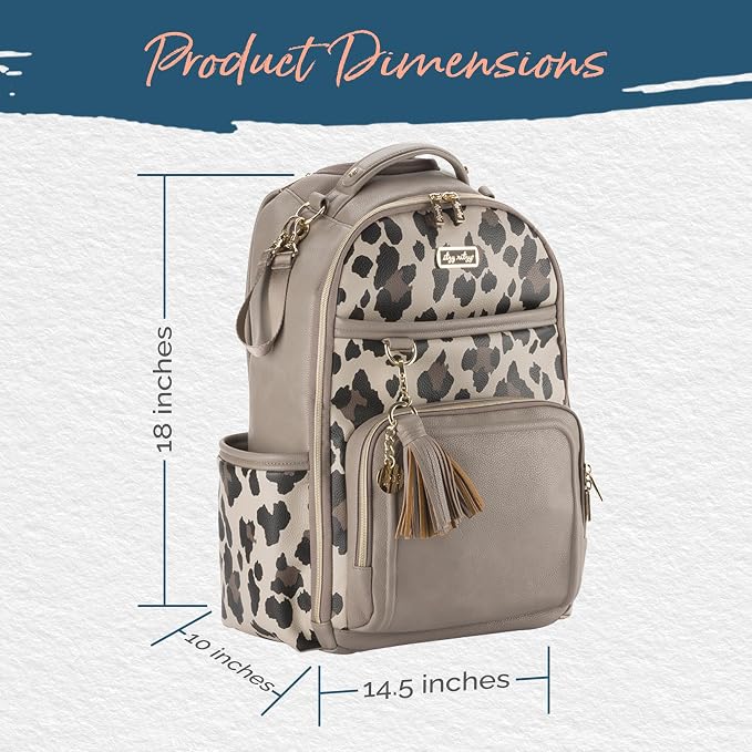Itzy Ritzy Diaper Bag Backpack – Large Capacity Boss Plus Baby Backpack Diaper - Image 7