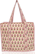 Cotton Quilted Tote Bag for Women – Large Beach & Travel Tote by ThirdEyeExport
