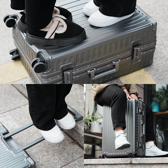 ROAMING Zipperless Luggage 24 Inch - Image 4