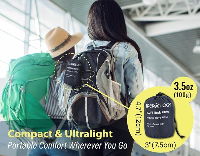 TREKOLOGY Inflatable Neck Pillow - Image 3