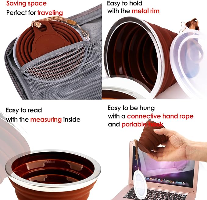 ME.FAN Silicone Collapsible Travel Cup - Image 5