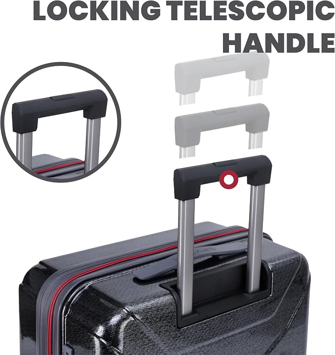 Spyder Traverse 20 Inch Carry On Expandable Hardside Upright Suitcase - Image 4