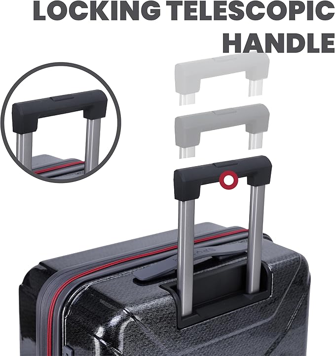 Spyder Traverse 25 Inch Medium Expandable Hardside Upright Suitcase - Image 5