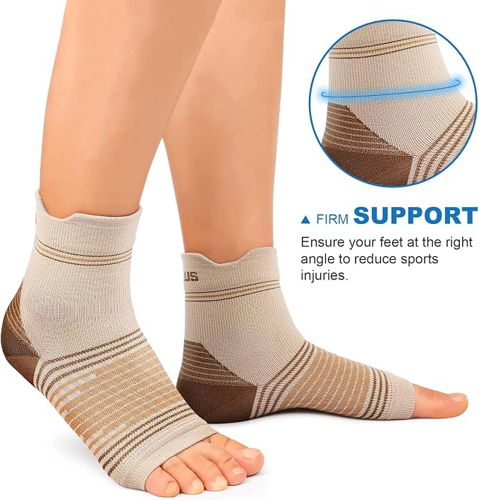 Plantar Fasciitis Sock for Men and Women, Compression Foot Sleeves - Image 4