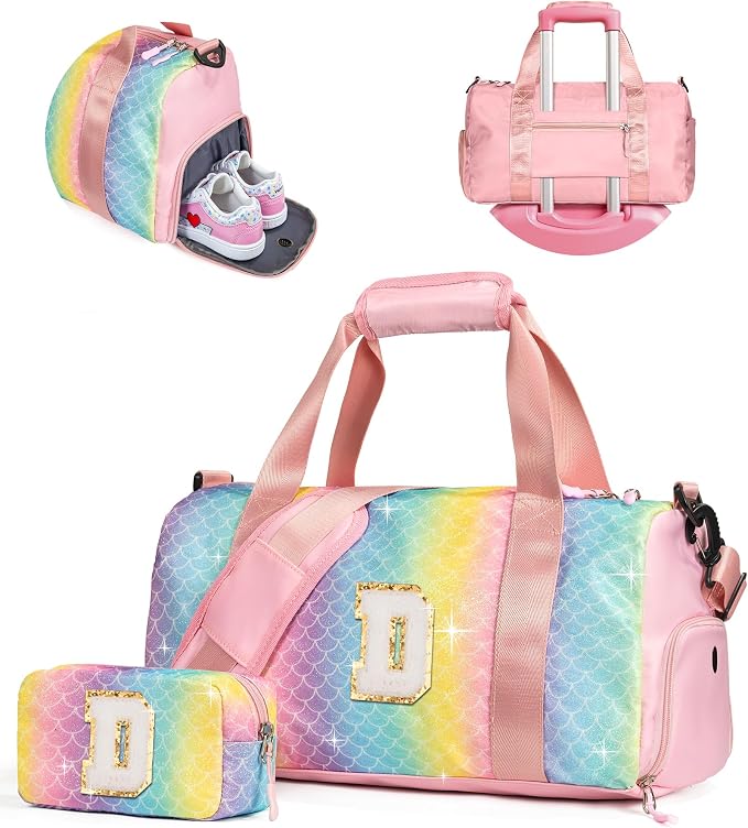 Cute Preppy Gifts for Girls-Girl Gym Bag by Vogewood