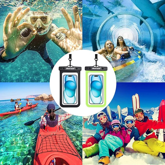 Hiearcool Waterproof Phone Pouch, Waterproof Phone Case - Image 7