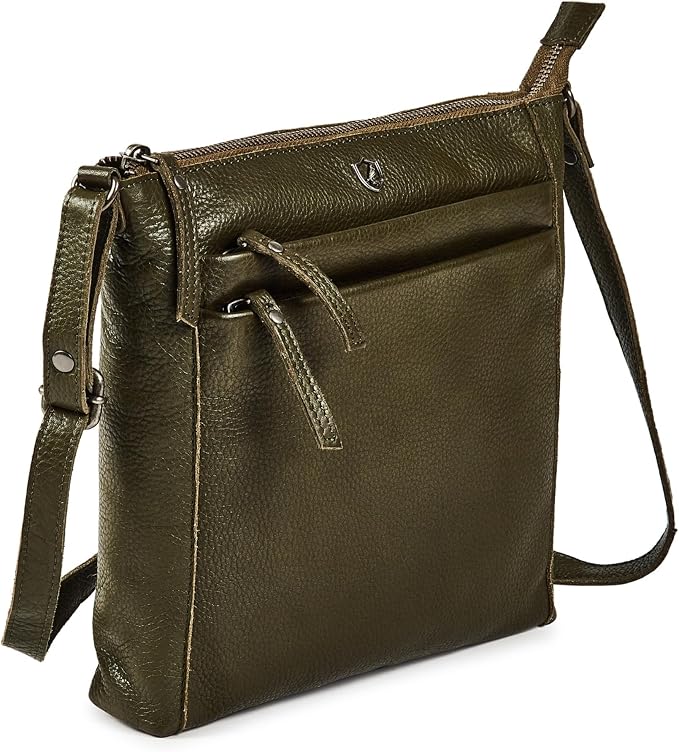 Small Soft Genuine Leather Crossbody Purse Women’s Sling Crossover Shoulder by Cochoa