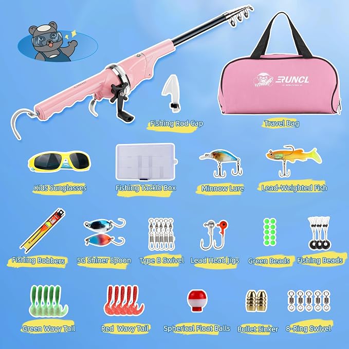 RUNCL Kids Fishing Pole - Image 7