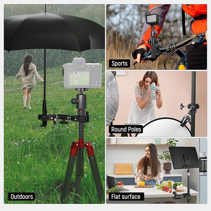 NEEWER Double Super Clamp Camera Mount - Image 6