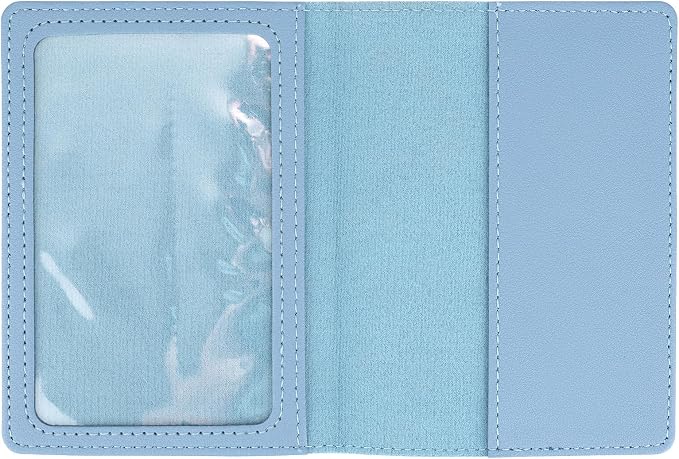 2 Pack Passport covers and Vaccine Card Holder PU Leather Passport Wallet - Image 3