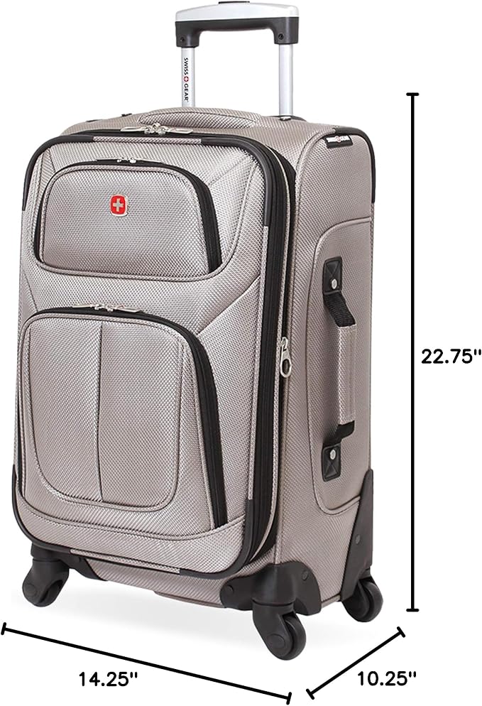 SwissGear Sion Softside Expandable Luggage, Carry-On 21-Inch - Image 11