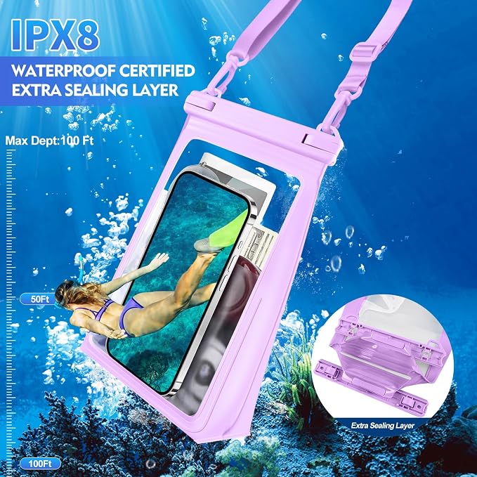 Large Waterproof Phone Pouch Floating, Waterproof Phone Case - Image 6