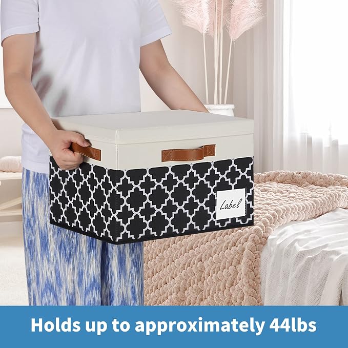 GhvyenntteS 6 Pack Fabric Storage Bins - Image 6