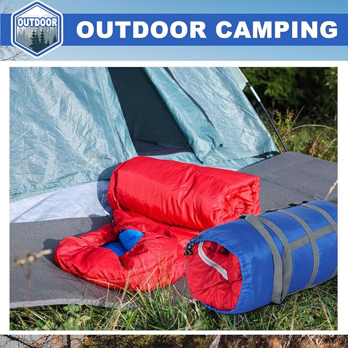 5 Pack Compression Stuff Sack 5 Assorted Size Sleeping Bag Stuff Sack - Image 6