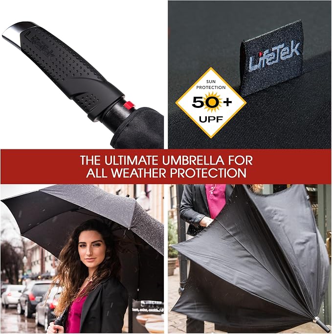 LifeTek Premium Travel Umbrella - Image 7