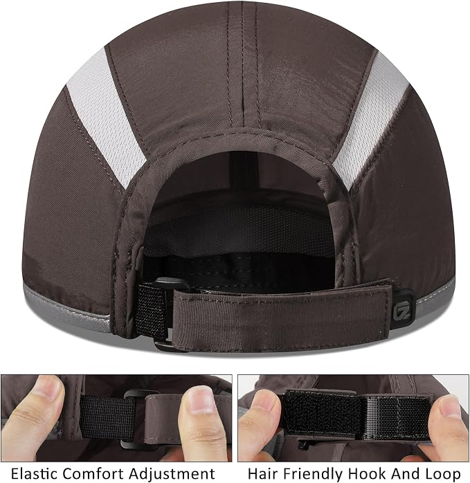 GADIEMKENSD Reflective Folding Outdoor Hat Unstructured Design UPF 50+ Sun - Image 3