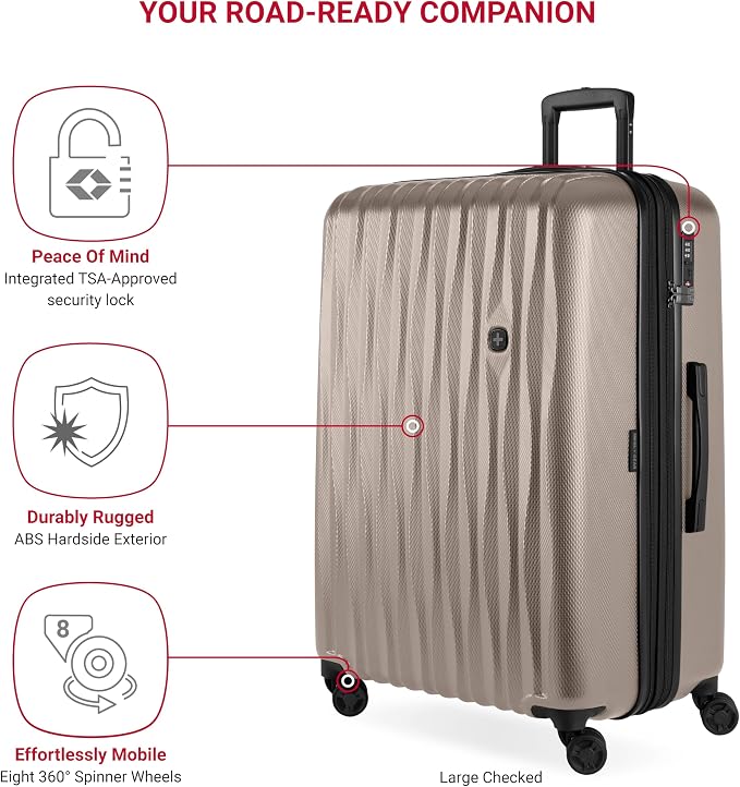 SwissGear 7272 Energie Expandable Hardside Luggage - Image 5