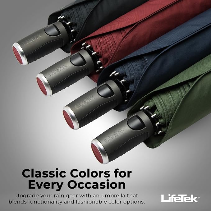 LifeTek Premium Travel Umbrella - Image 4