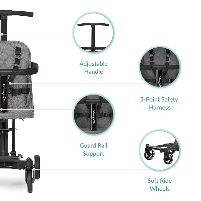 Dream On Me Lightweight And Compact Coast Rider Stroller - Image 4