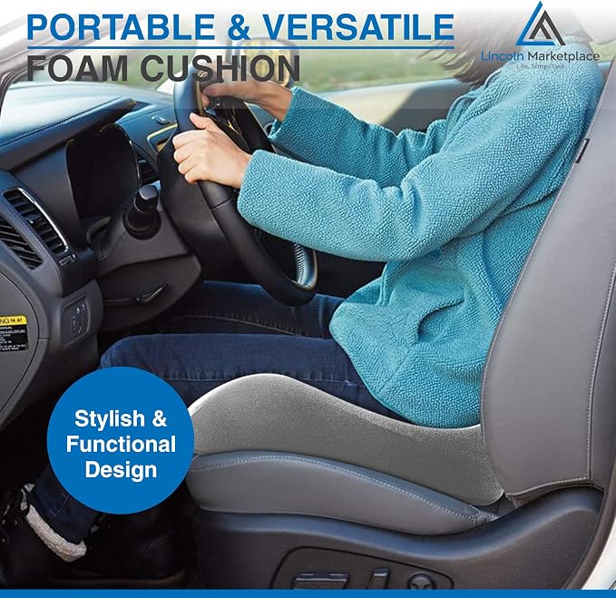 Extra-Dense Memory Foam Seat Cushion – Ergonomic Design - Image 8