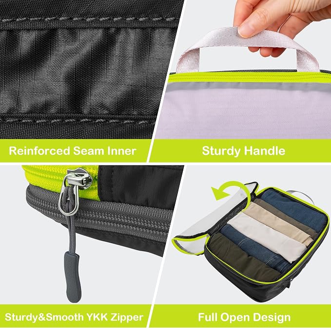 Cipway Compression Packing Cubes Mesh, Lightweight Luggage Organizer Bags - Image 6