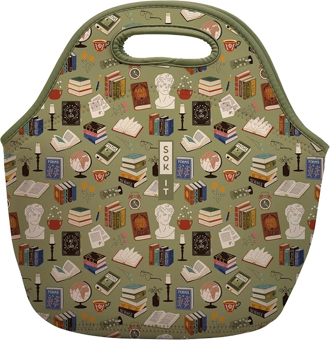 Sok It LunchTote Zippered Bag Insulated Neoprene Caddy by SokIt