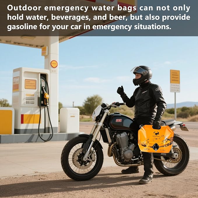 Collapsible 8L Water Storage Bag, BPA-Free Portable Folding Water Jug - Image 6