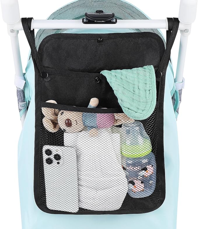 Accmor Universal Stroller Organizer, Mesh Bag Fits - Image 6