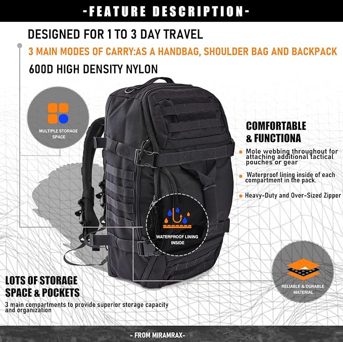 Gym Bag Duffle Bags Backpack - Image 4