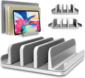 Adjustable Laptop Stand, 5 Slots, Aluminum Space-Saving, by TEFONIA