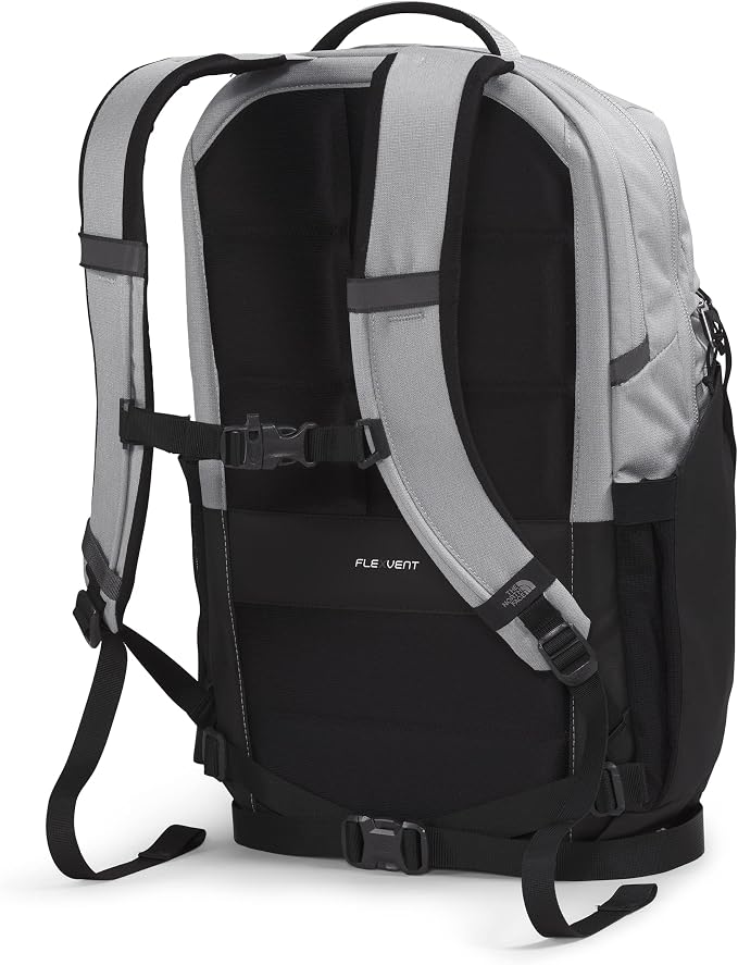 The North Face Surge Commuter Laptop Backpack, Meld Grey Dark Heather/TNF Black - Image 2