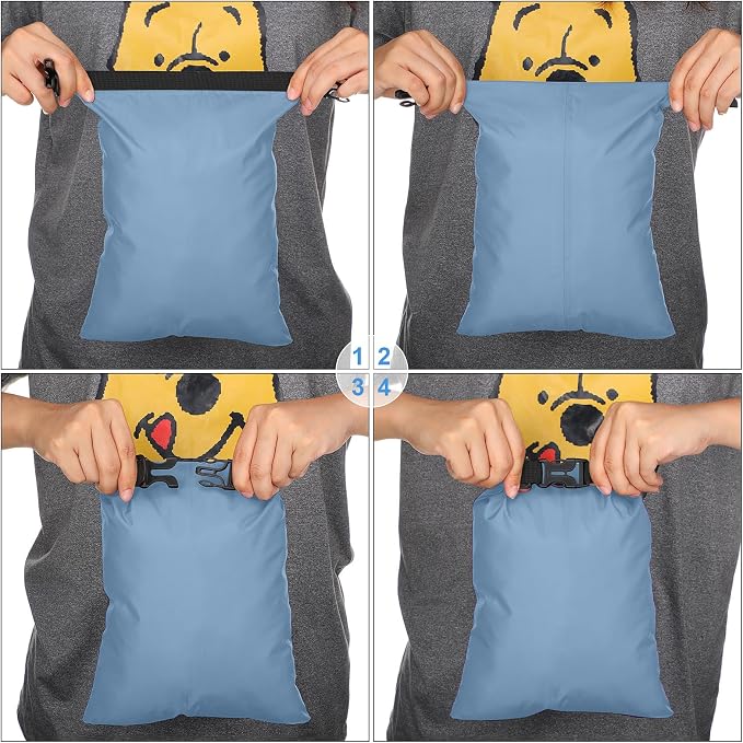 Shappy Waterproof Dry Bag Set 6 Sizes Lightweight Sacks and Long Adjustable - Image 4
