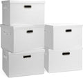 Large 17" 36 Quart Collapsible Stackable Storage Bins by GraciadecoStorage