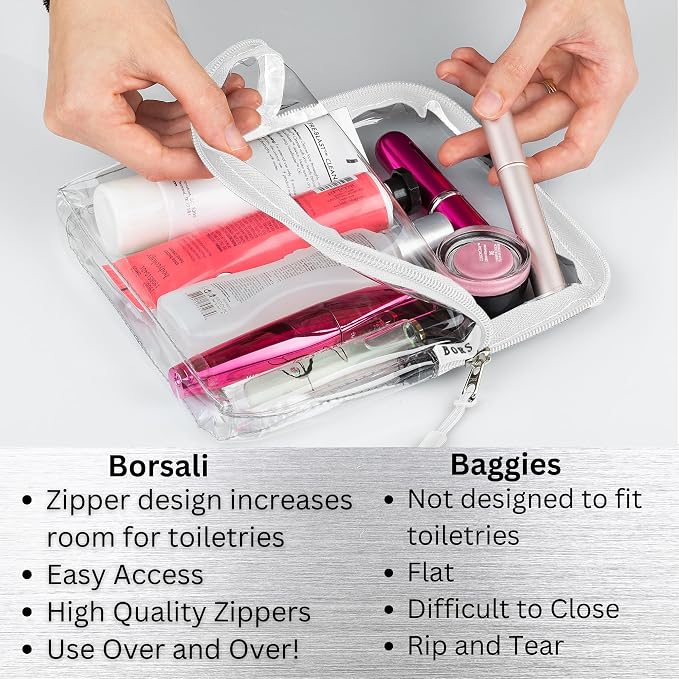 BORSALI TSA-Approved Quart-Sized Bag - Image 4
