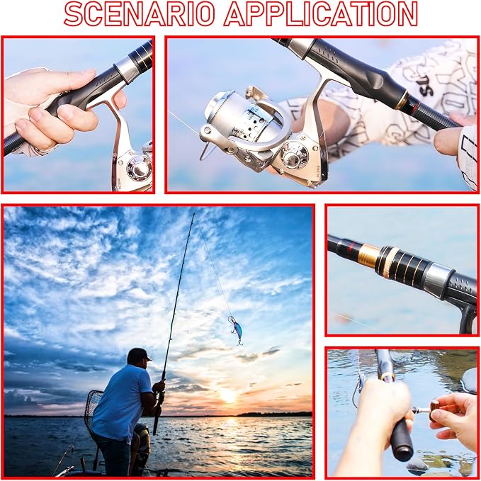 Telescopic Fishing Rod Combo - Image 2