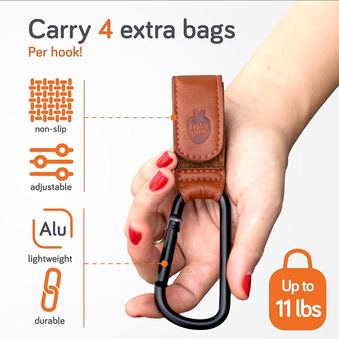 Baby Uma Stroller Hooks for Bags - Image 4
