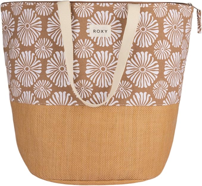 Roxy Women's Beach Tote Bag | Travel | Vacation | Straw | Lightweight | - Image 4