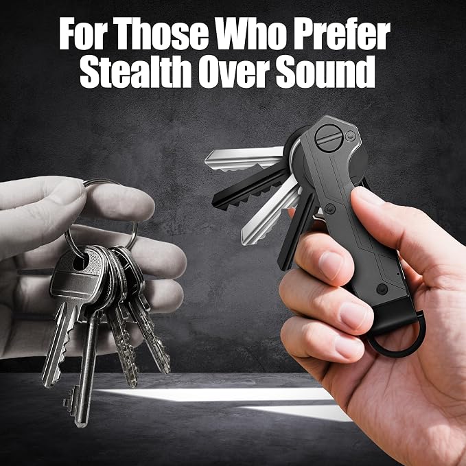 Key Organizer for Men Compact Key Holder Minimalist Key Case Metal Key Chain - Image 4