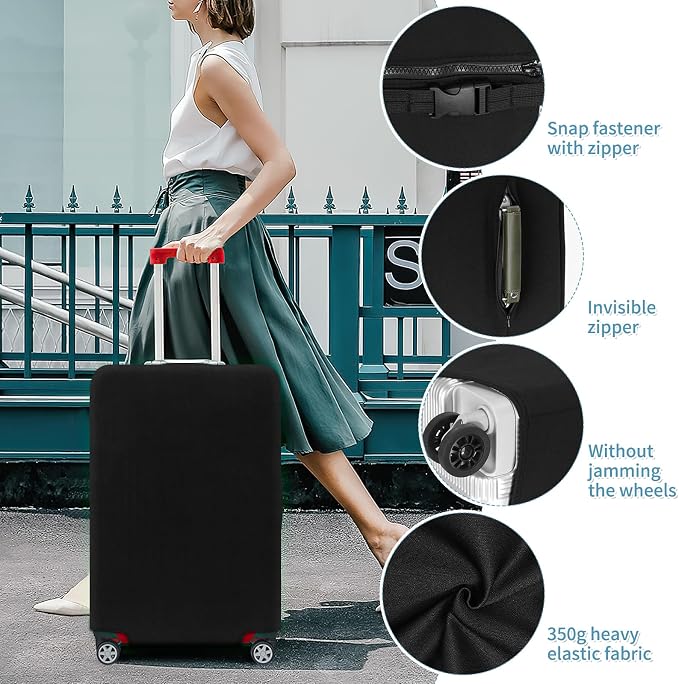 Yotako Luggage Cover, Thicker Luggage Protector Elastic Suitcase Cover Protector - Image 2