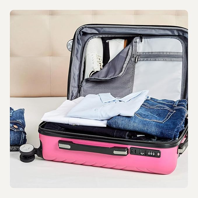 Amazon Basics 21" Hardside Carry-On Luggage - Image 4