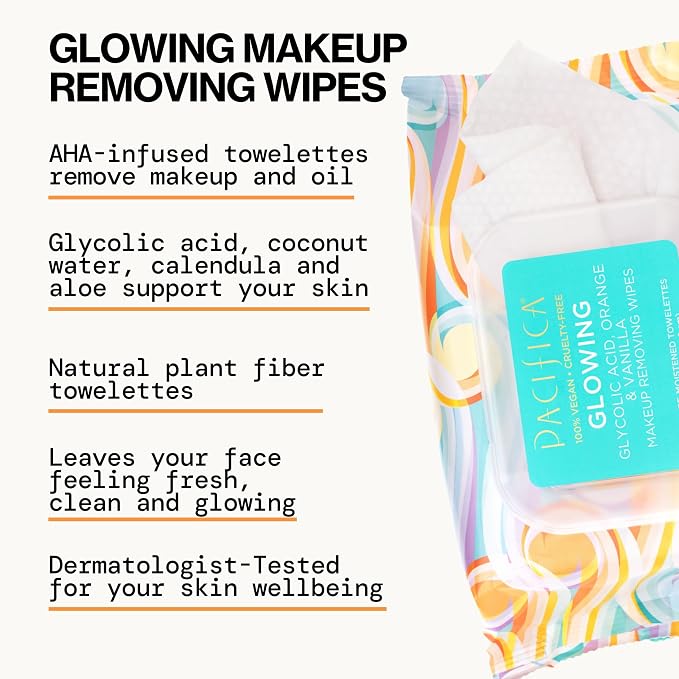 Pacifica Makeup Remover Face Wipes - Image 8