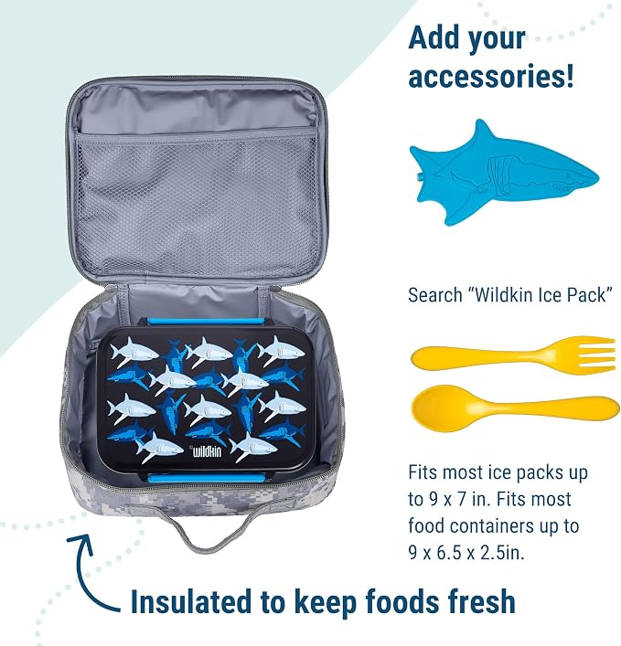 Wildkin Kids Insulated Lunch Box – Durable and Reusable - Image 5